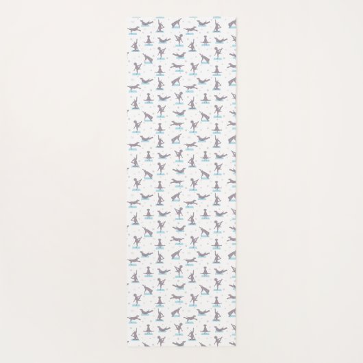 Weimaraner hond Yoga Mat (Achterkant)