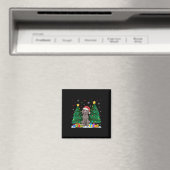 Weimaraner Hondenliefhebbers Santa Hat Ugly Christ Magneet (Insitu (Vaatwasser))