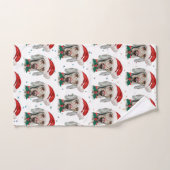 Weimaraner hondenras Kerststerren Handdoek (Handdoek)