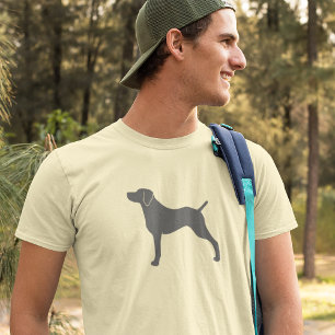 Weimaraner Hondenras Silhouette T-shirt
