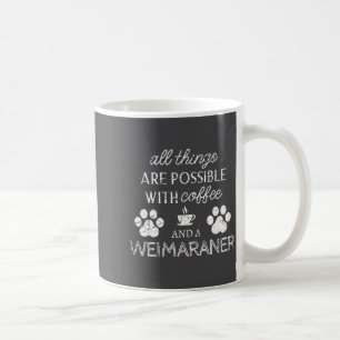 Weimaraner Huisdierliefhebber Koffie En Hond Citaa Koffiemok