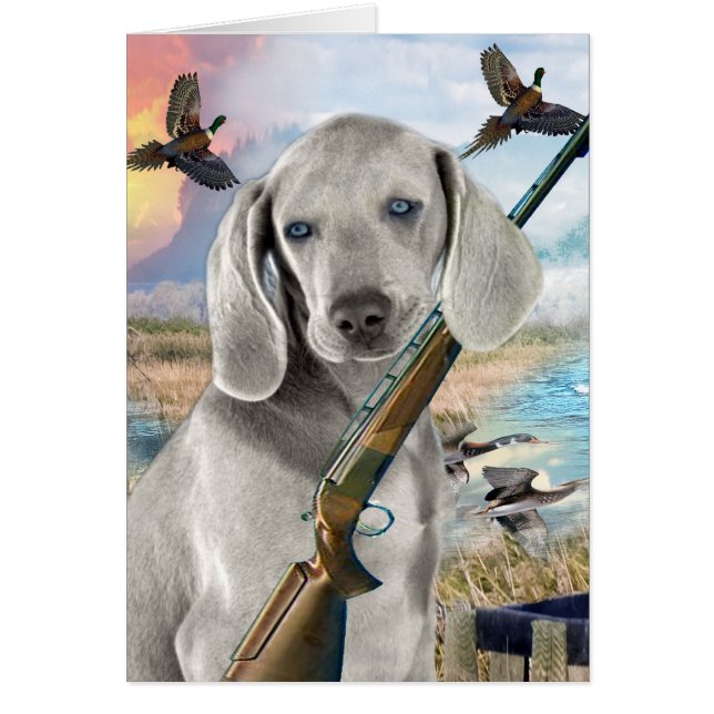 Weimaraner Hunts (Voorkant)