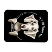 Weimaraner IAAM Magneet (Horizontaal)