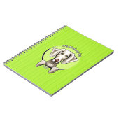 Weimaraner IAAM Notitieboek (Linkerzijde)