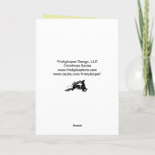 Weimaraner Ik geloof Santa Kaarten (Achterkant)