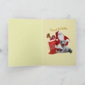 Weimaraner Ik geloof Santa Kaarten (Binnen)