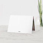 Weimaraner in de herfst laat Herfst inspireren Kaart (Achterkant)