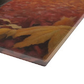 Weimaraner in de herfst laat Herfst inspireren Snijplank (Hoek)