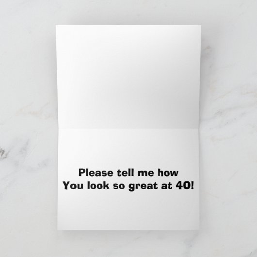 WEIMARANER IS VERBIJSTERD / VERBAASD U R 40! KAART (Binnen)