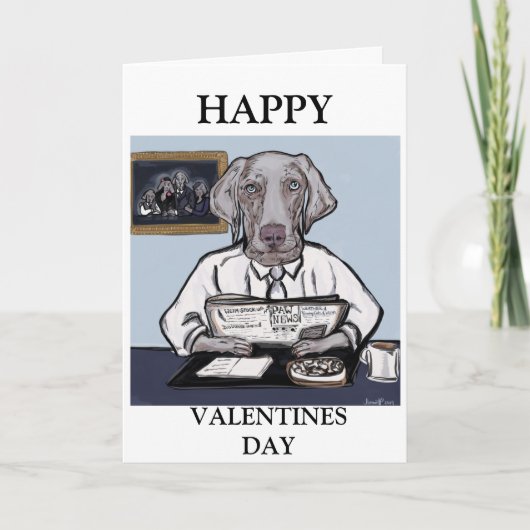 WEIMARANER KAART (Voorkant)