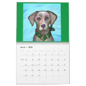 WEIMARANER KALENDER (Mar 2026)