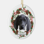 weimaraner keramisch ornament (Rechts)
