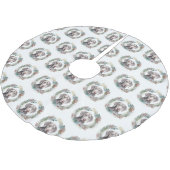 Weimaraner Kerstkrans Feestelijke Pup Kerstboom Rok (Gekanteld)