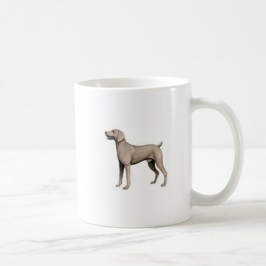 Weimaraner Koffiemok (Rechts)