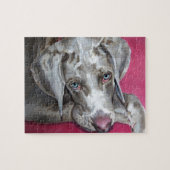 Weimaraner Legpuzzel (Horizontaal)