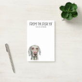 Weimaraner liefhebber post-it® notes (Kantoor)