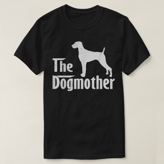 Weimaraner Lover Gifts Dog Mama Moederdag T-shirt (Design voorkant)