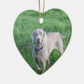 Weimaraner Lovers Ornament (Links)