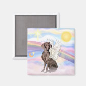 Weimaraner Magneet (Voorkant / Achterkant)