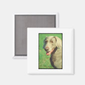 Weimaraner Magneet (Voorkant / Achterkant)