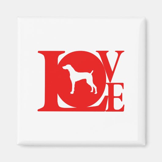 Weimaraner Magneet (Voorkant)