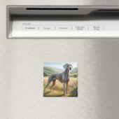 Weimaraner Magneet (Insitu (Vaatwasser))