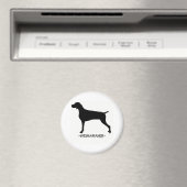 Weimaraner Magnet (Insitu (Vaatwasser))