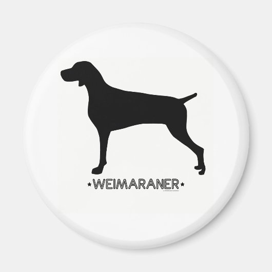 Weimaraner Magnet (Voorkant)