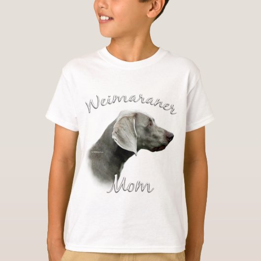 Weimaraner Mam 2 T-shirt (Voorkant)
