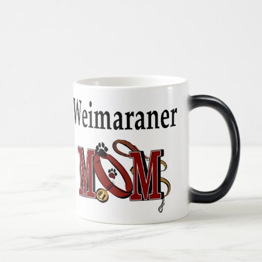 Weimaraner Mam Gifts Magische Mok (Rechts)