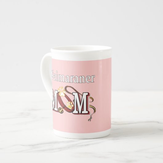 Weimaraner Mam Gifts Porselein Kop (Links)