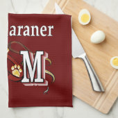 Weimaraner Mam Gifts Theedoek (Quarter Fold)