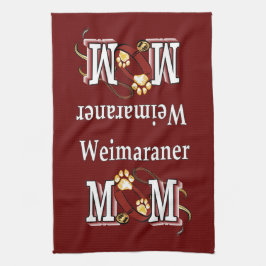 Weimaraner Mam Gifts Theedoek