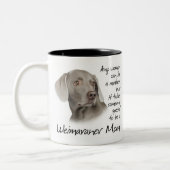 Weimaraner Mam Mok (Links)