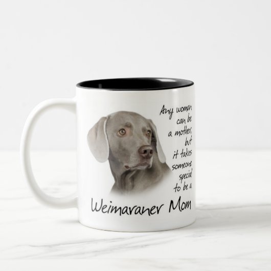 Weimaraner Mam Mok (Links)