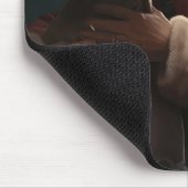 Weimaraner Met Sinterklaas Feestelijke Kerstmis Muismat (Hoek)