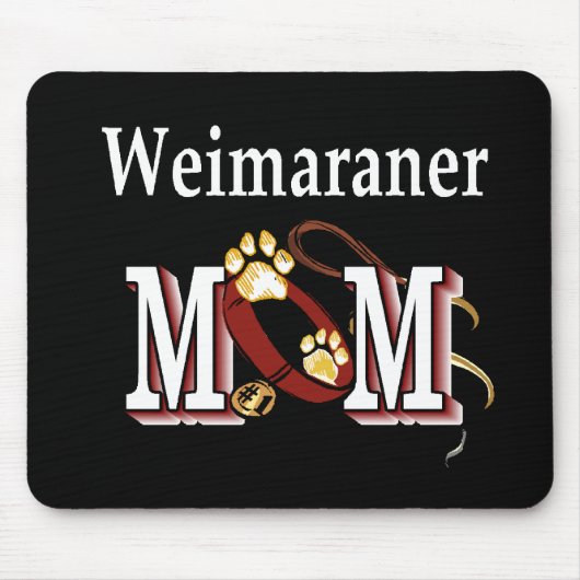 Weimaraner Moeder Cadeaus Muismat (Voorkant)
