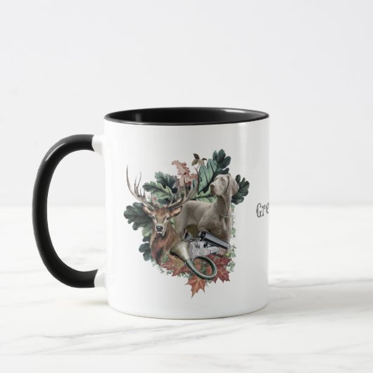 Weimaraner Mok (Links)