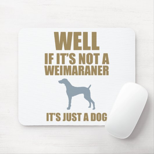 Weimaraner Muismat (Met muis)
