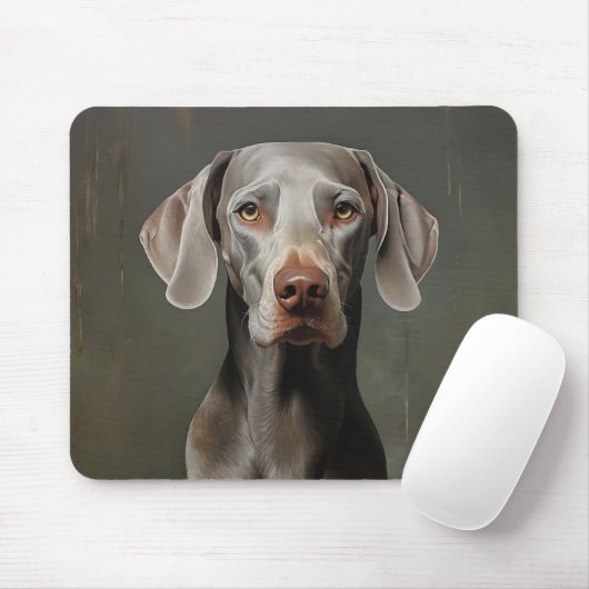 Weimaraner Muismat (Met muis)