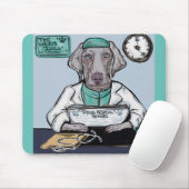 Weimaraner Muismat (Met muis)