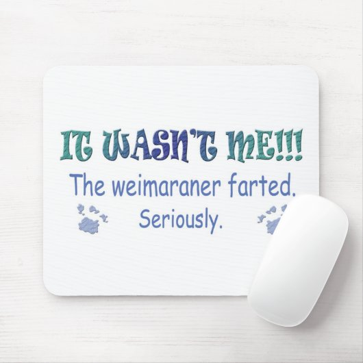 Weimaraner Muismat (Met muis)