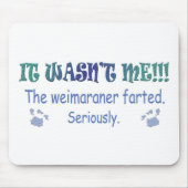 Weimaraner Muismat (Voorkant)