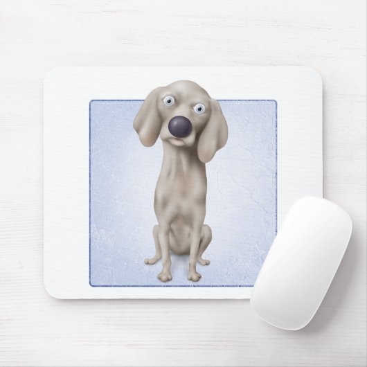 Weimaraner Muismat (Met muis)