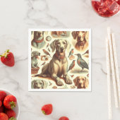 Weimaraner naadloos Servet (Insitu)