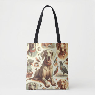 Weimaraner naadloos Tote Bag