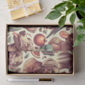  Weimaraner naadloze illustratie Tissuepapier (Geschenk)