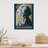 Weimaraner Nation : AKC Weimaraner Poster (Keuken)