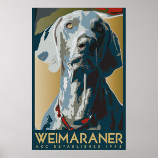 Weimaraner Nation : AKC Weimaraner Poster