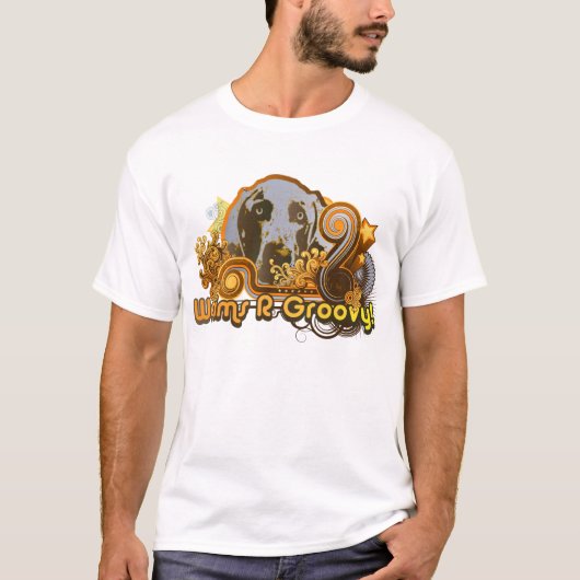 Weimaraner Nation : Weest 'R' Groovy! T-shirt (Voorkant)